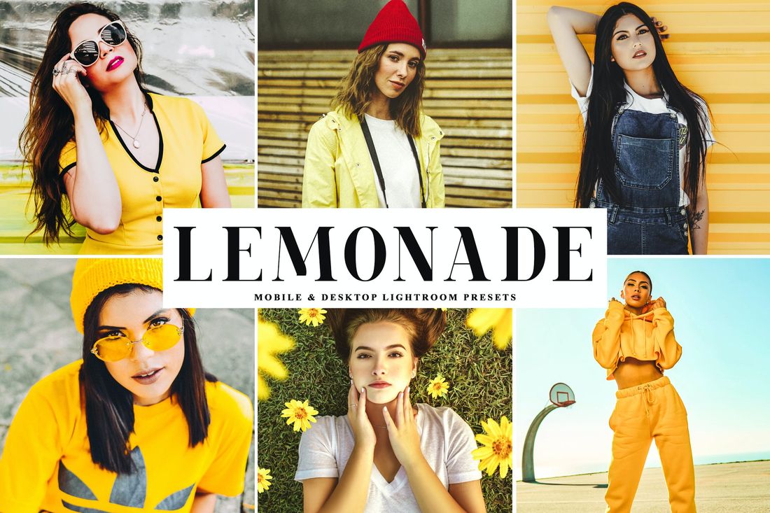 Lemonade Mobile & Desktop Lightroom Presets