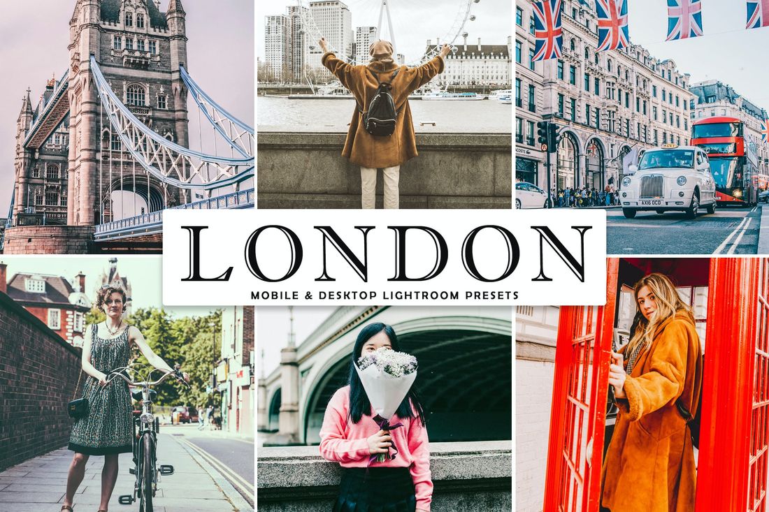 London Mobile & Desktop Lightroom Presets