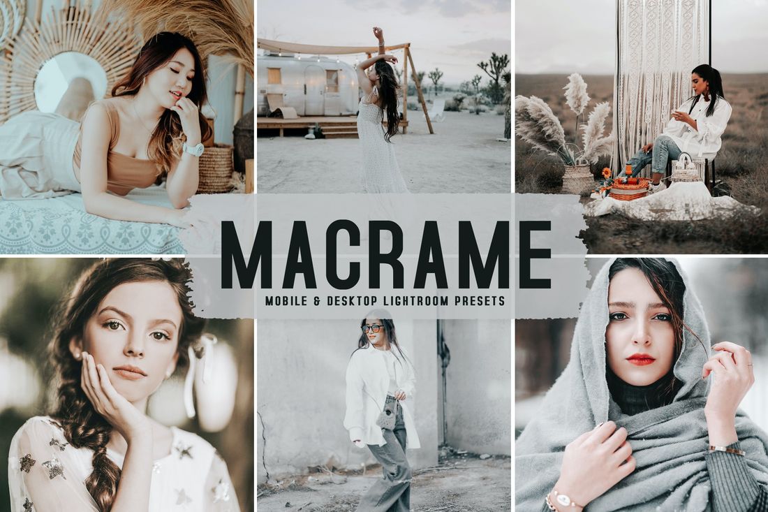 Macrame Mobile & Desktop Lightroom Presets