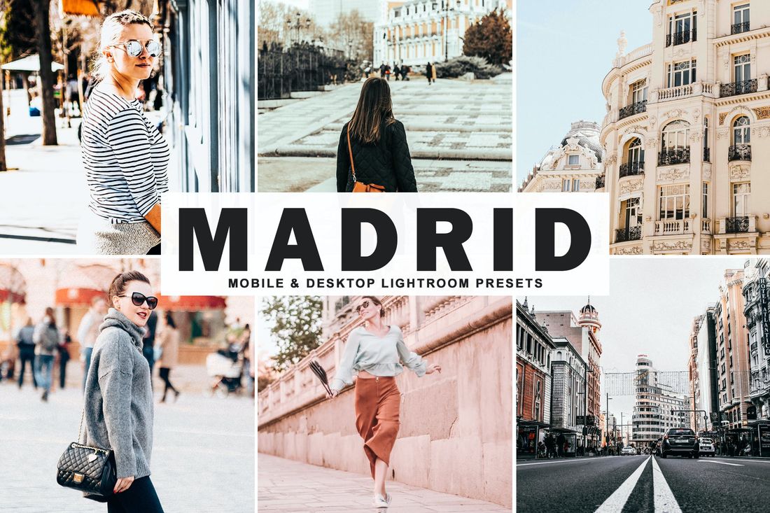 Madrid Mobile & Desktop Lightroom Presets