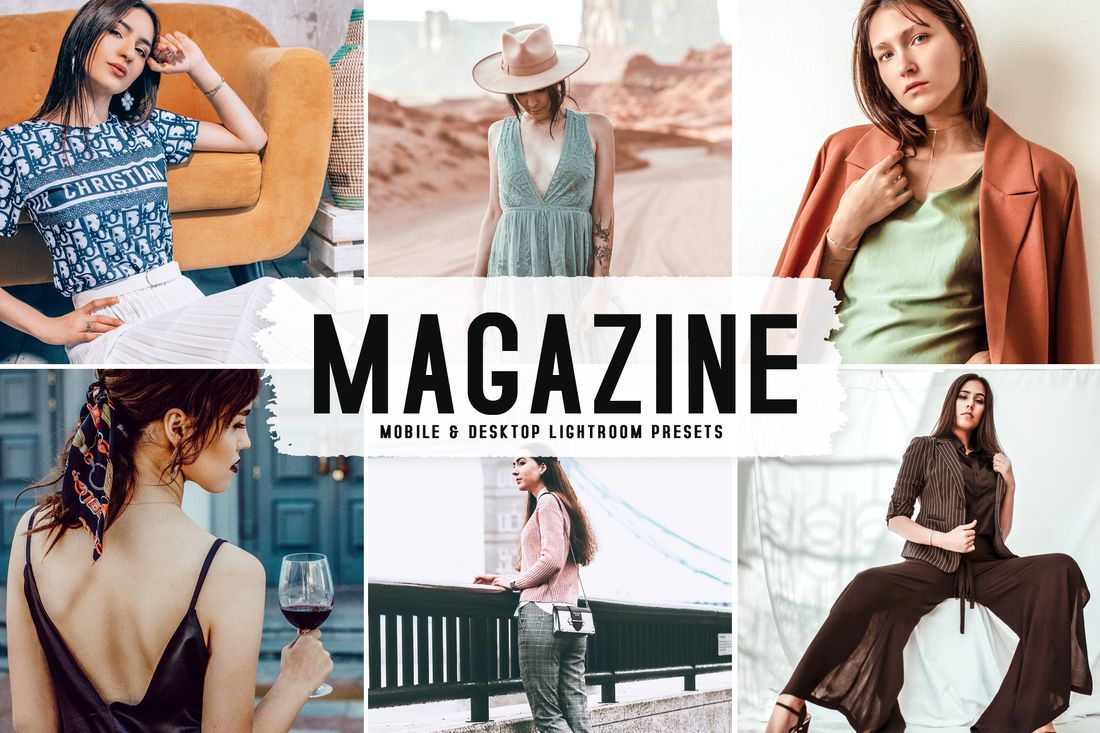 Magazine Mobile & Desktop Lightroom Presets