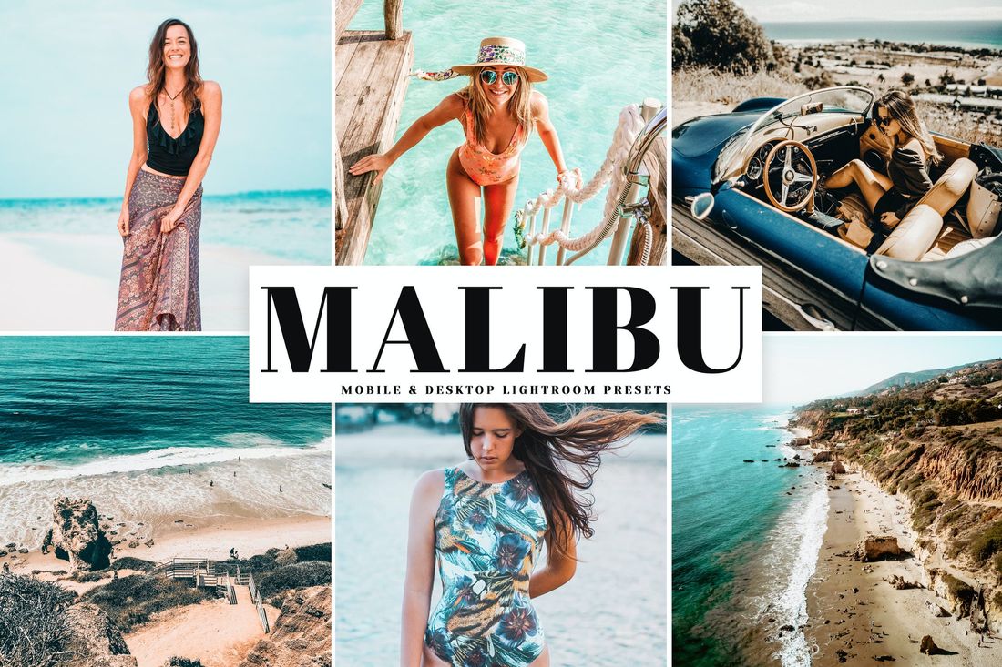 Malibu Mobile & Desktop Lightroom Presets