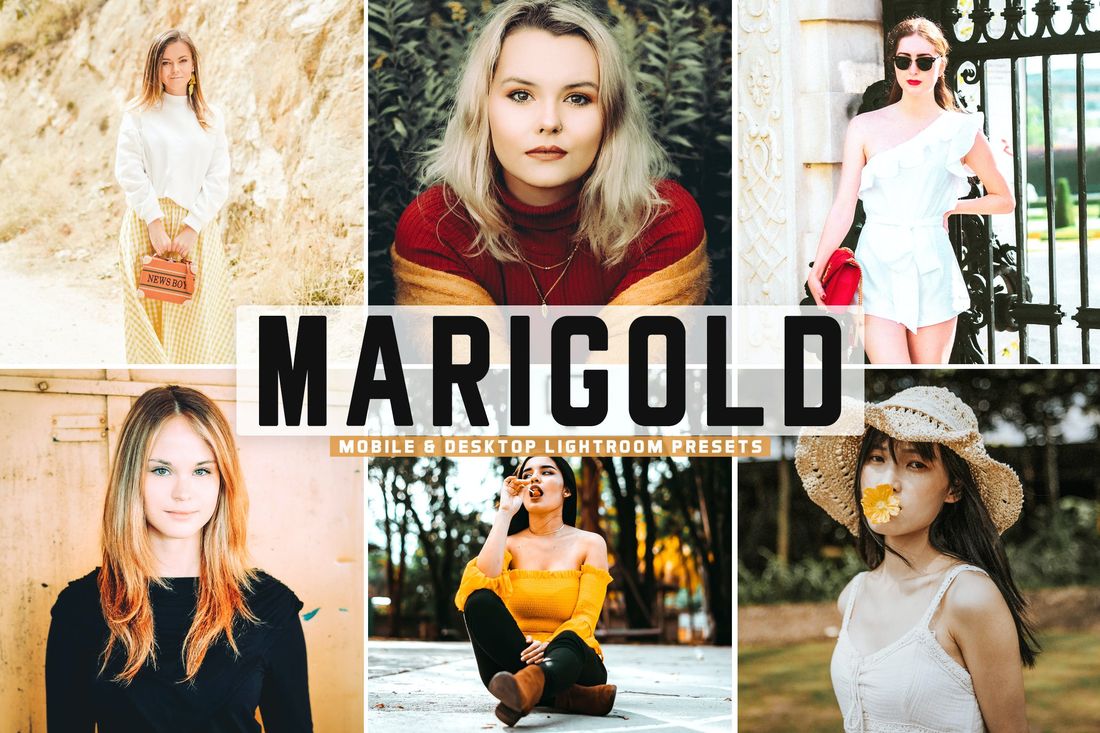 Marigold Mobile & Desktop Lightroom Presets