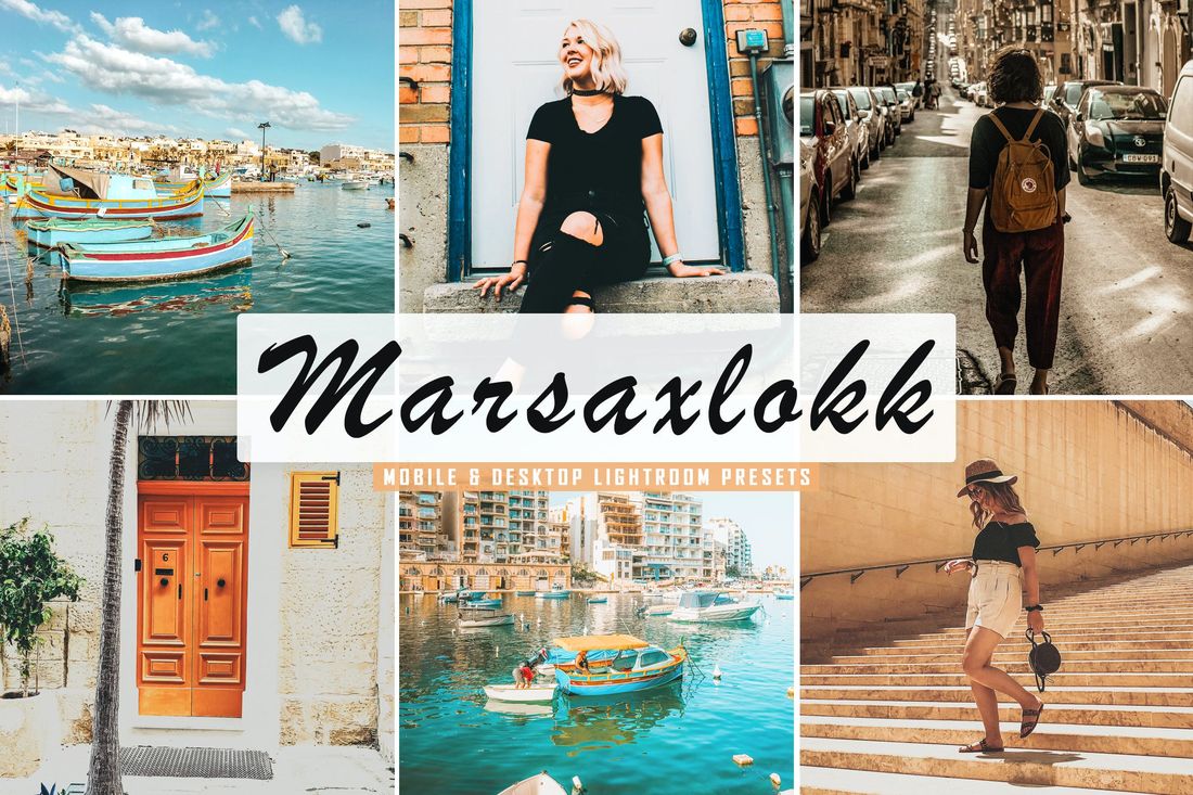Marsaxlokk Mobile & Desktop Lightroom Presets