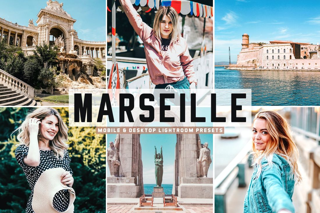 Marseille Mobile & Desktop Lightroom Presets