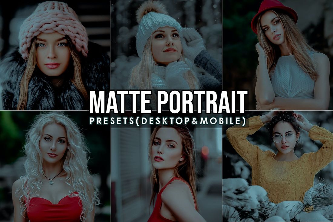 Matte Portrait Lightroom Presets