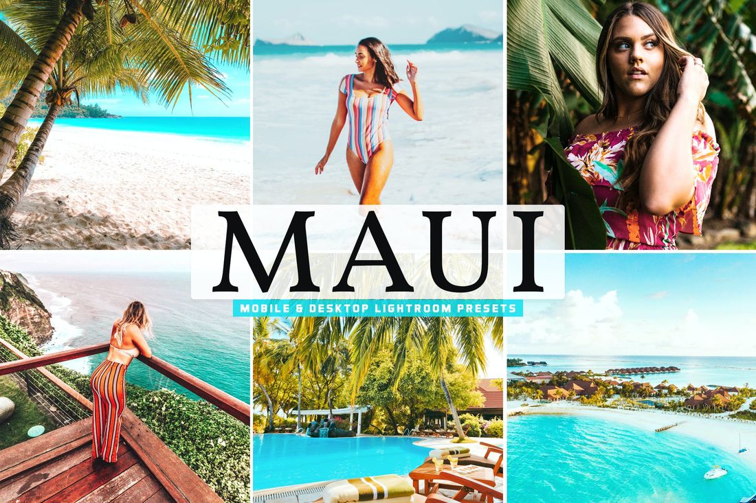 Maui Mobile & Desktop Lightroom Presets