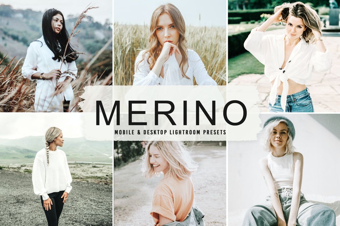 Merino Mobile & Desktop Lightroom Presets