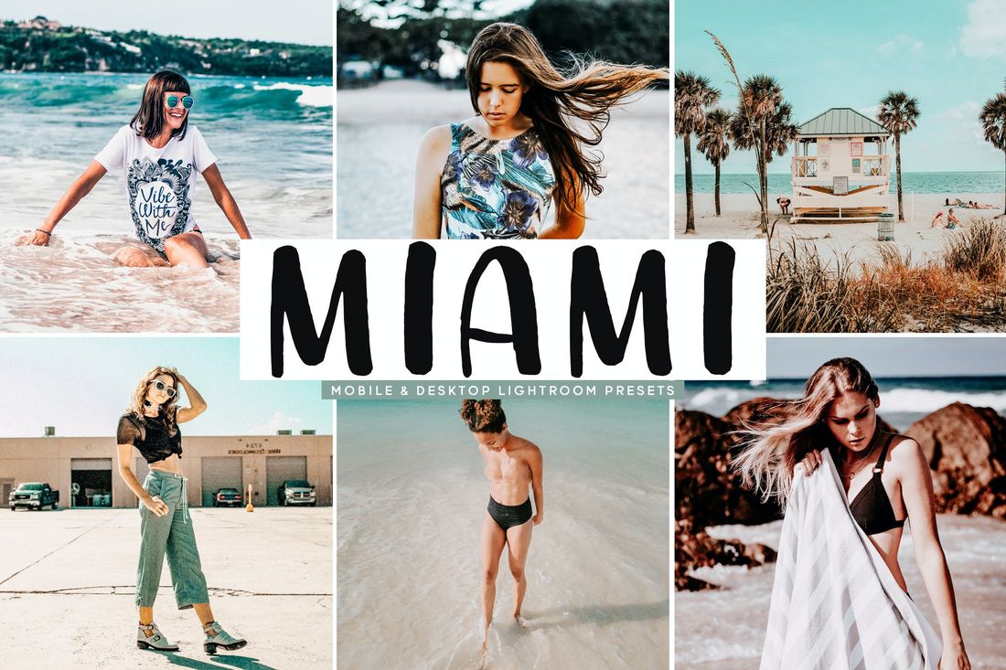 Miami Mobile & Desktop Lightroom Presets