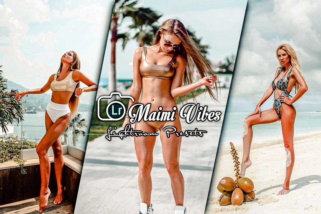 Miami Vibes Lightroom Presets Mobile and Desktop