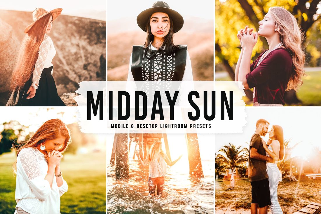 Midday Sun Mobile & Desktop Lightroom Presets