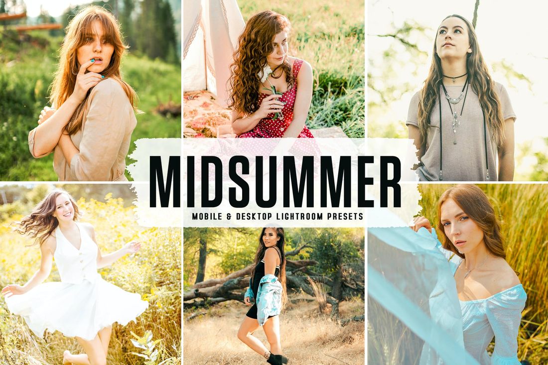 Midsummer Mobile & Desktop Lightroom Presets