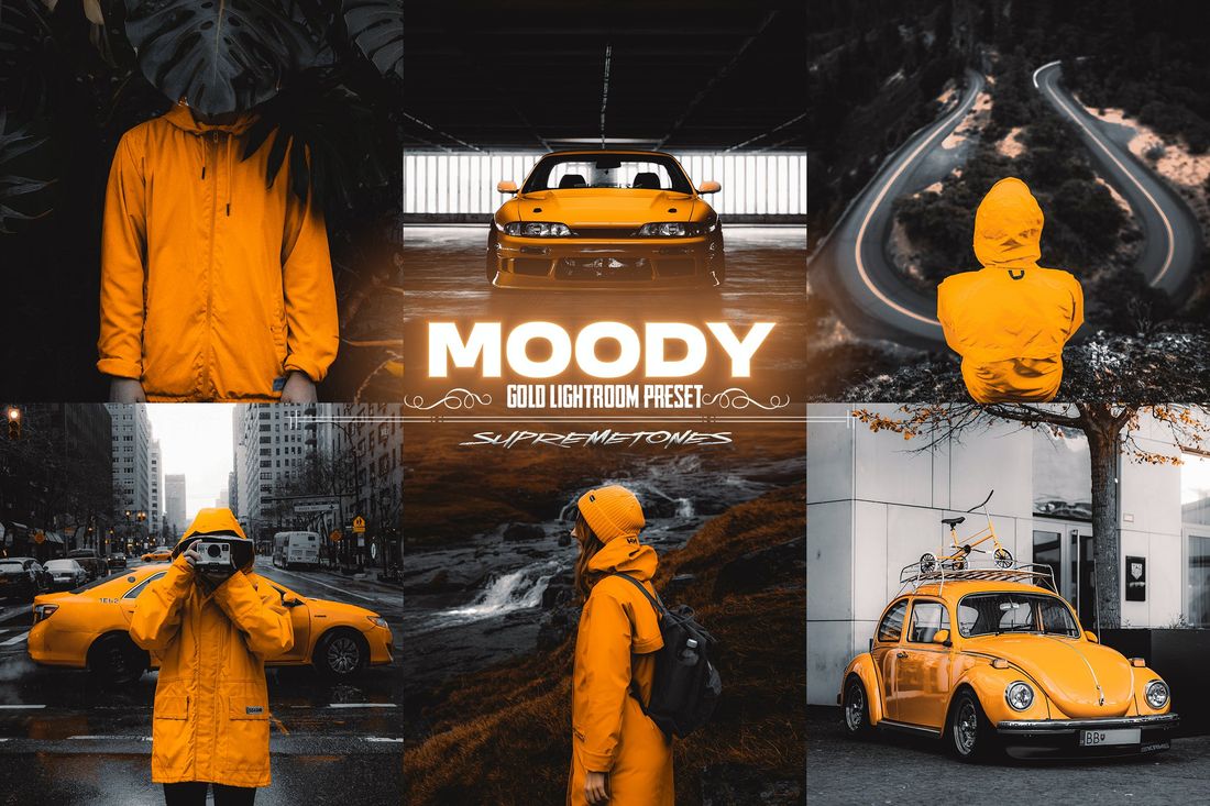 Moody Gold Lightroom Preset