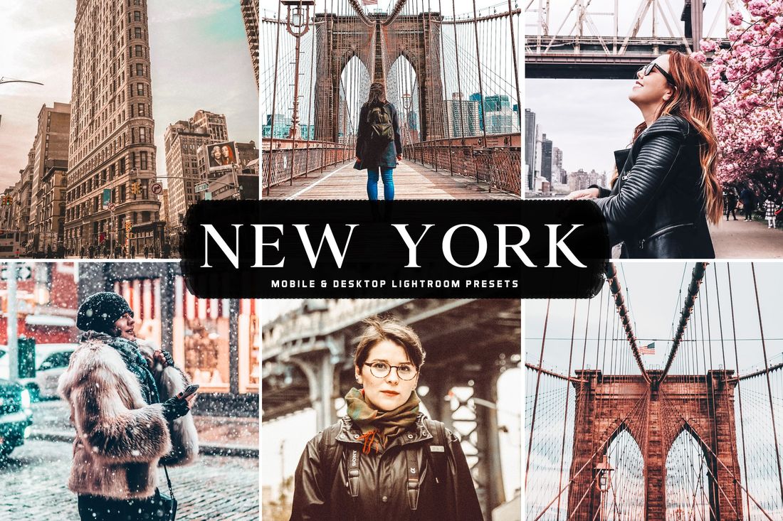 New York Mobile & Desktop Lightroom Presets
