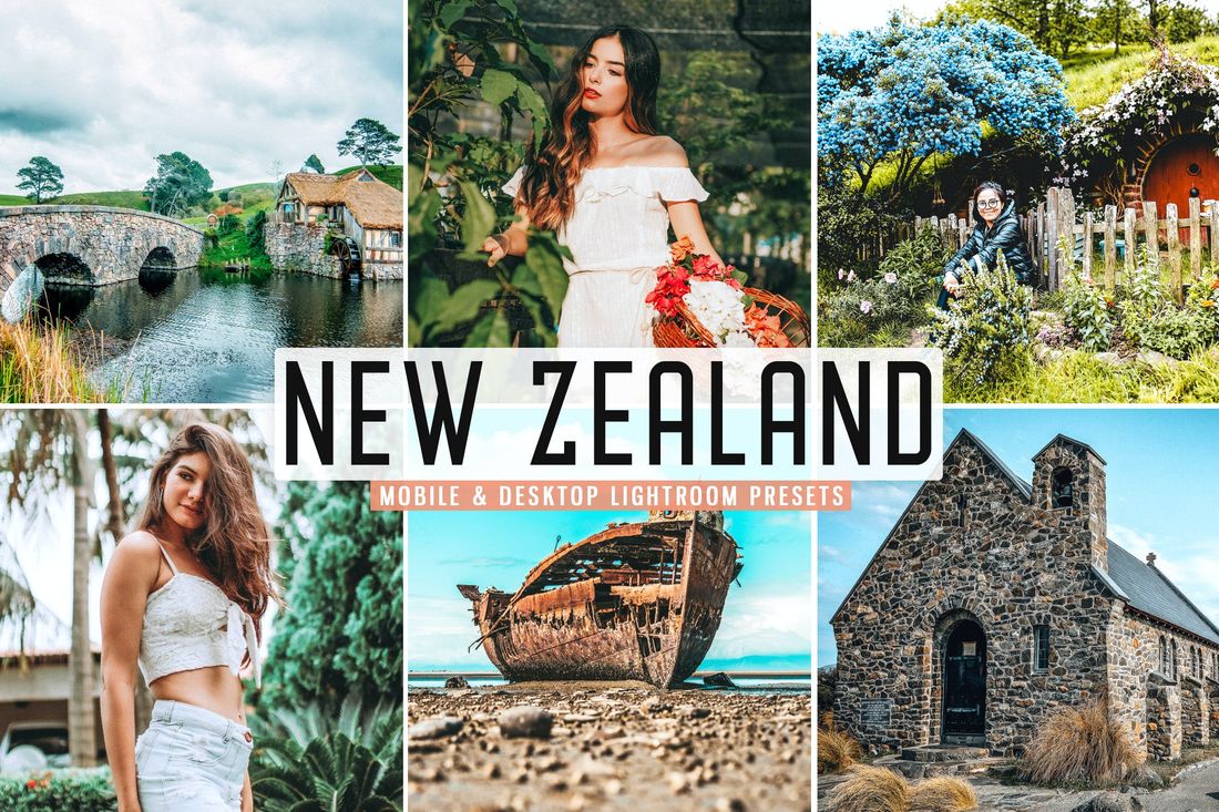 New Zealand Mobile & Desktop Lightroom Presets