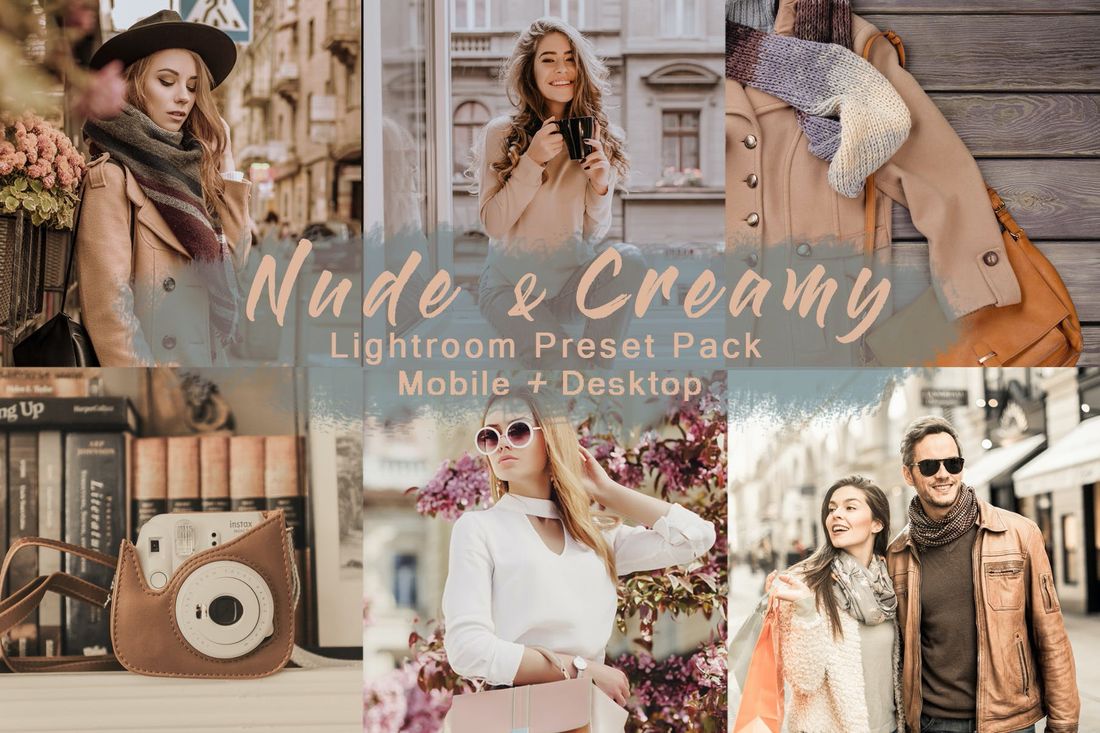 Nude & Creamy Lightroom Presets MobileDesktop