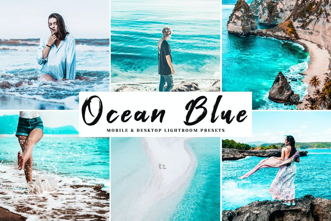 Ocean Blue Mobile & Desktop Lightroom Presets