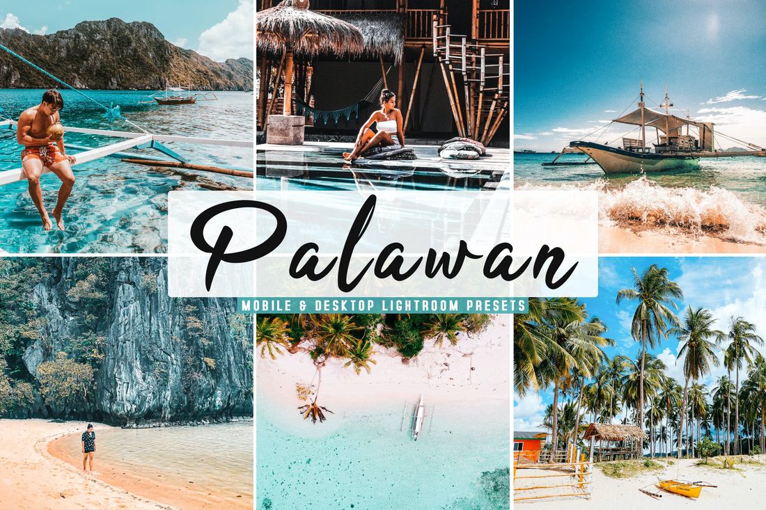 Palawan Mobile & Desktop Lightroom Presets