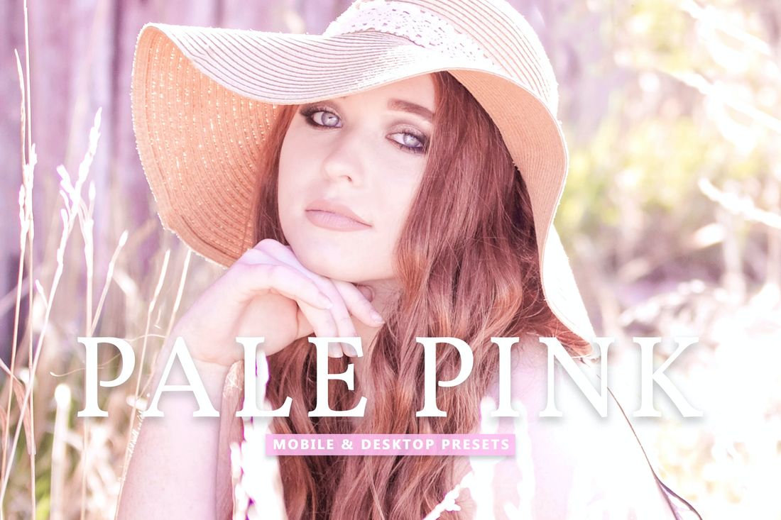 Pale Pink Mobile & Desktop Lightroom Presets