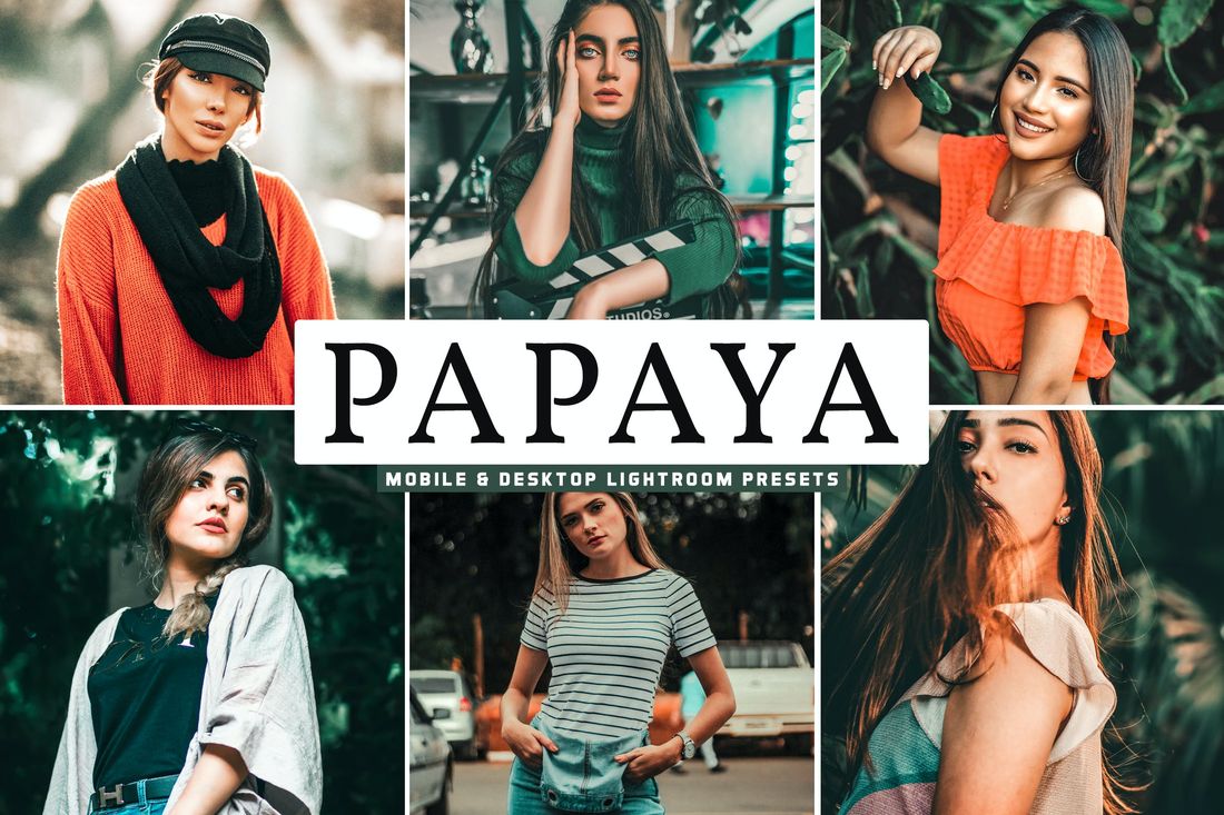 Papaya Mobile & Desktop Lightroom Presets
