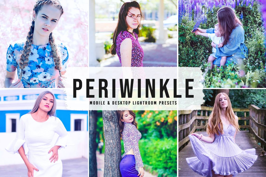 Periwinkle Mobile & Desktop Lightroom Presets