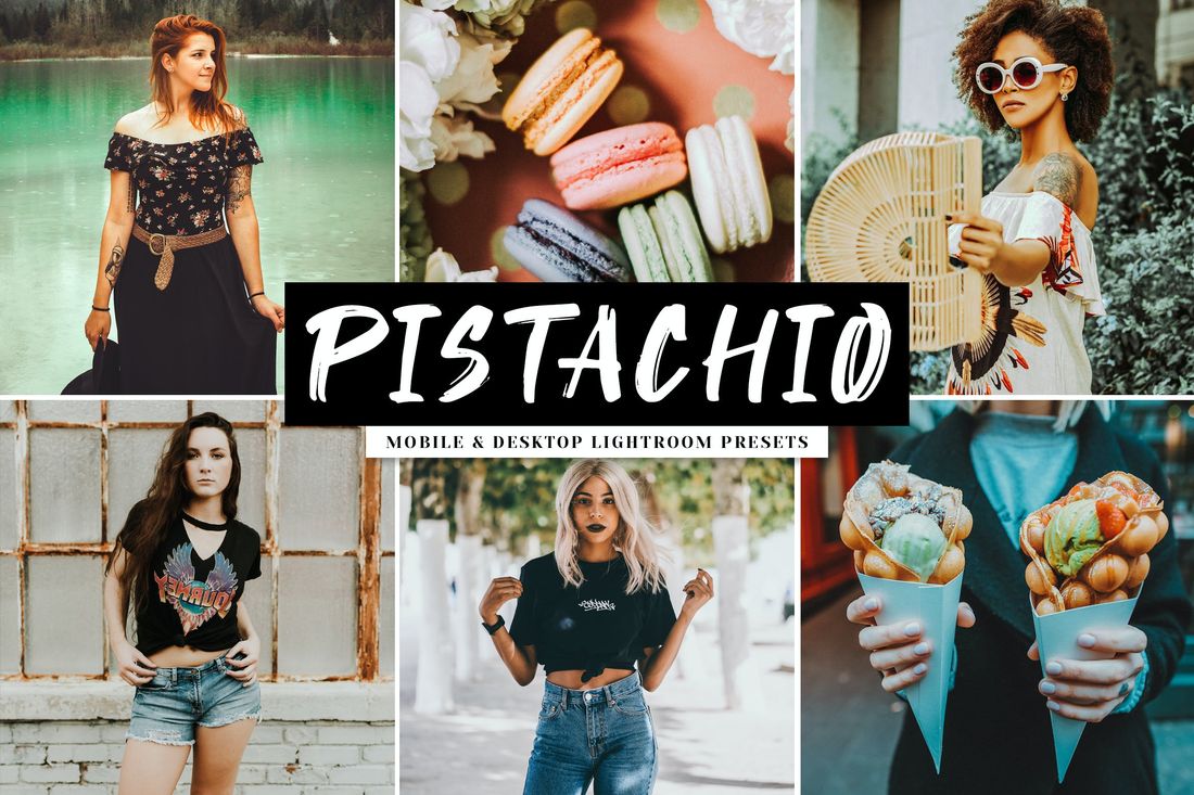 Pistachio Mobile & Desktop Lightroom Presets