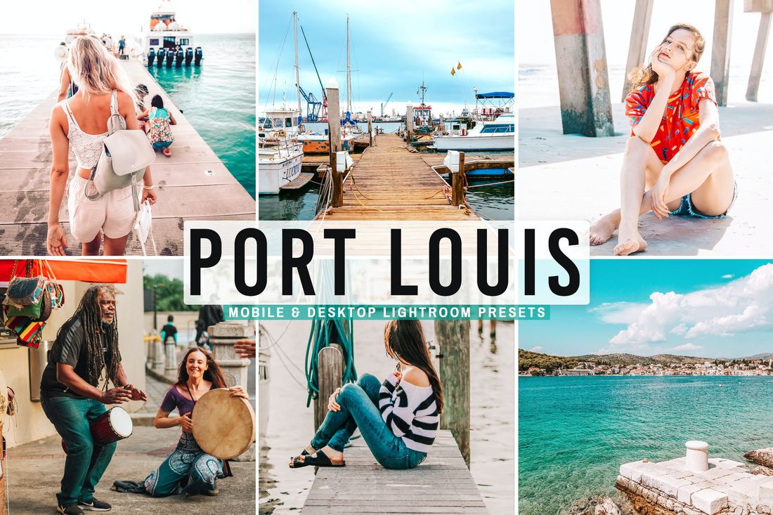 Port Louis Mobile & Desktop Lightroom Presets