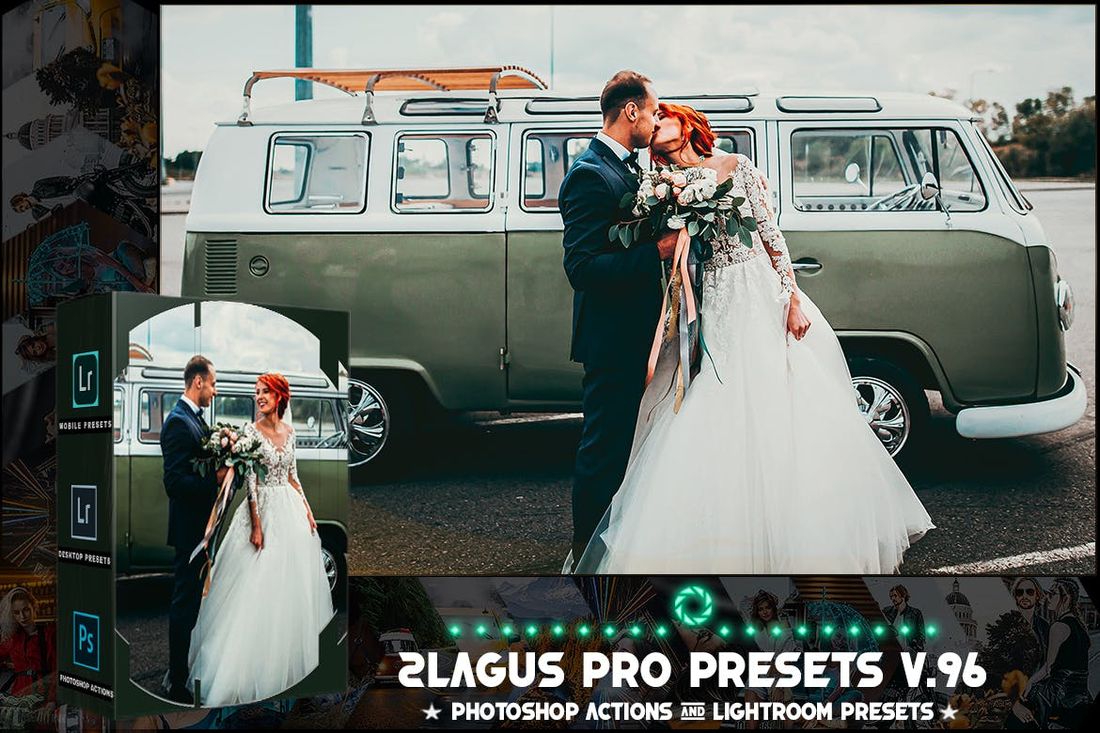 婚纱主题美拍画面效果预设