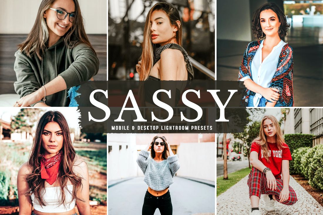 时髦穿搭美拍画面效果预设