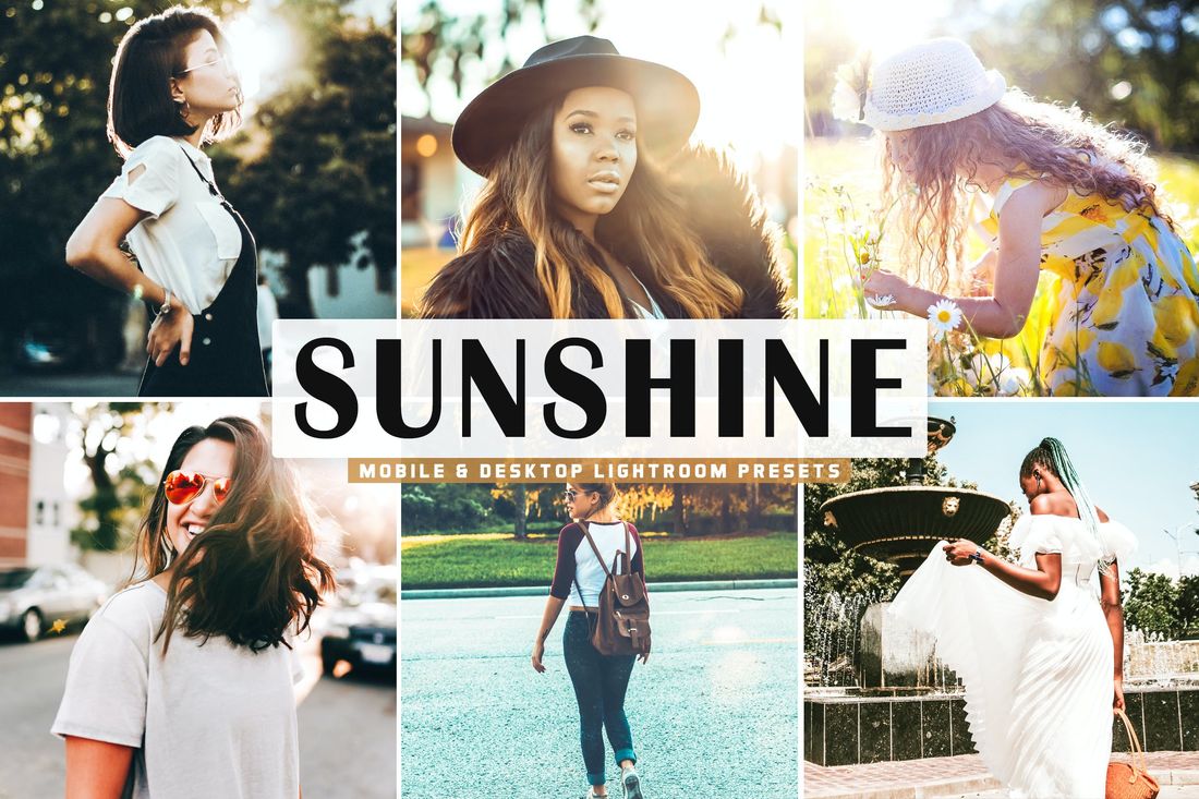 Sunshine Mobile & Desktop Lightroom Presets