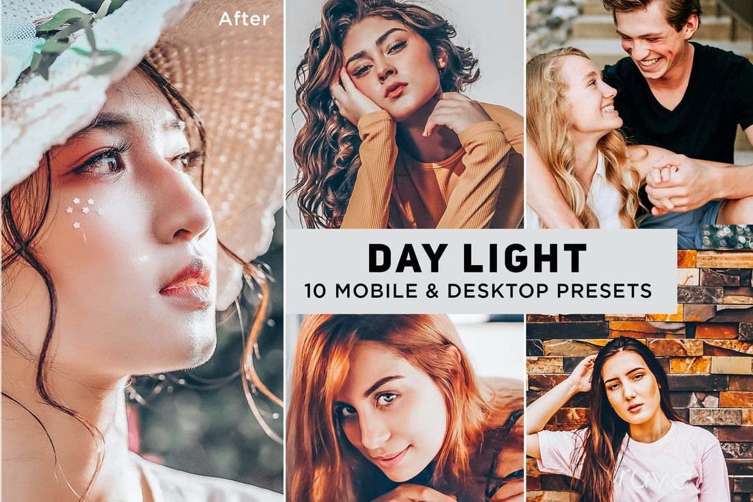 10款 Lightroom Desktop and Mobile Presets Day Light