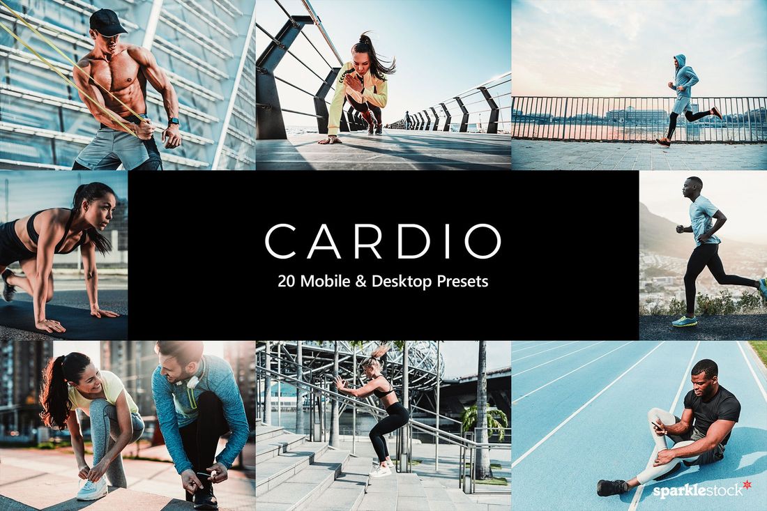 20款 Cardio Lightroom Presets & LUTs