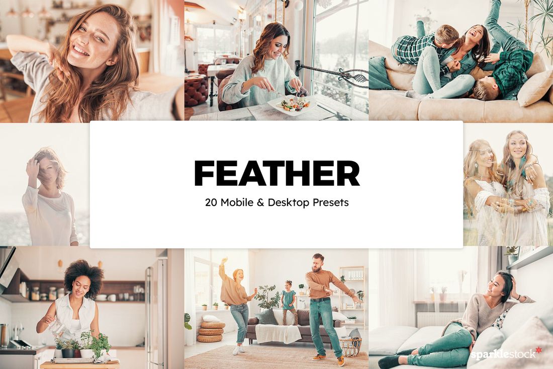 20款 Feather Lightroom Presets & LUTs