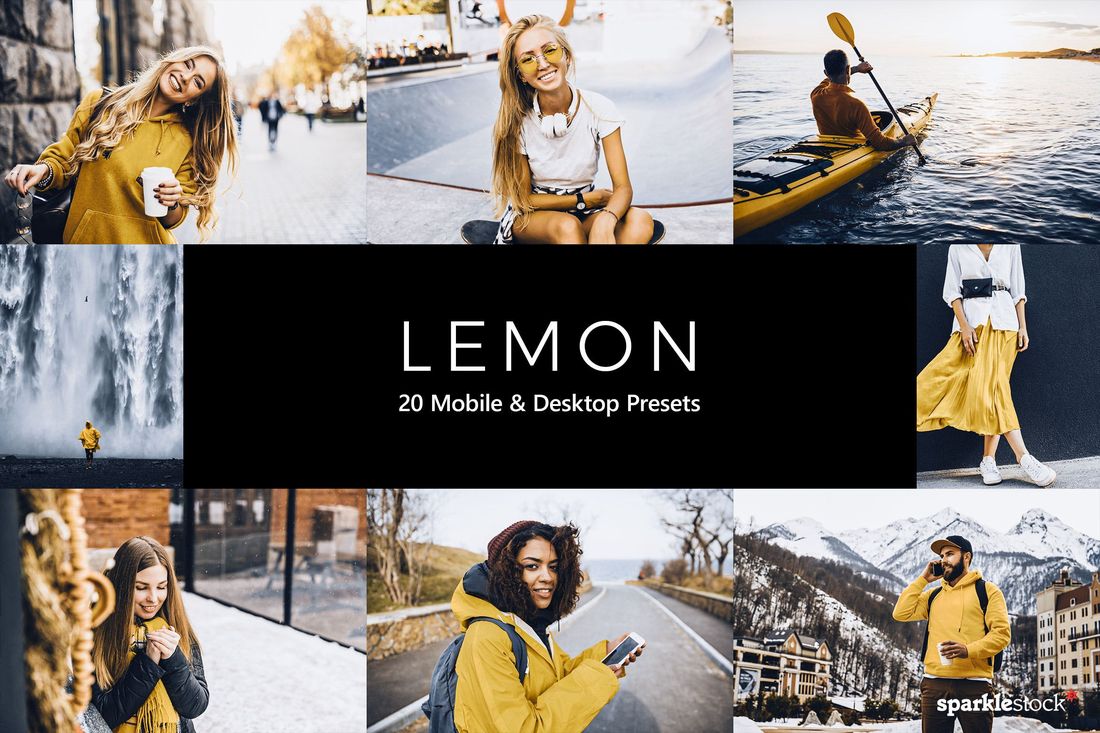 20款 Lemon Lightroom Presets and LUTs