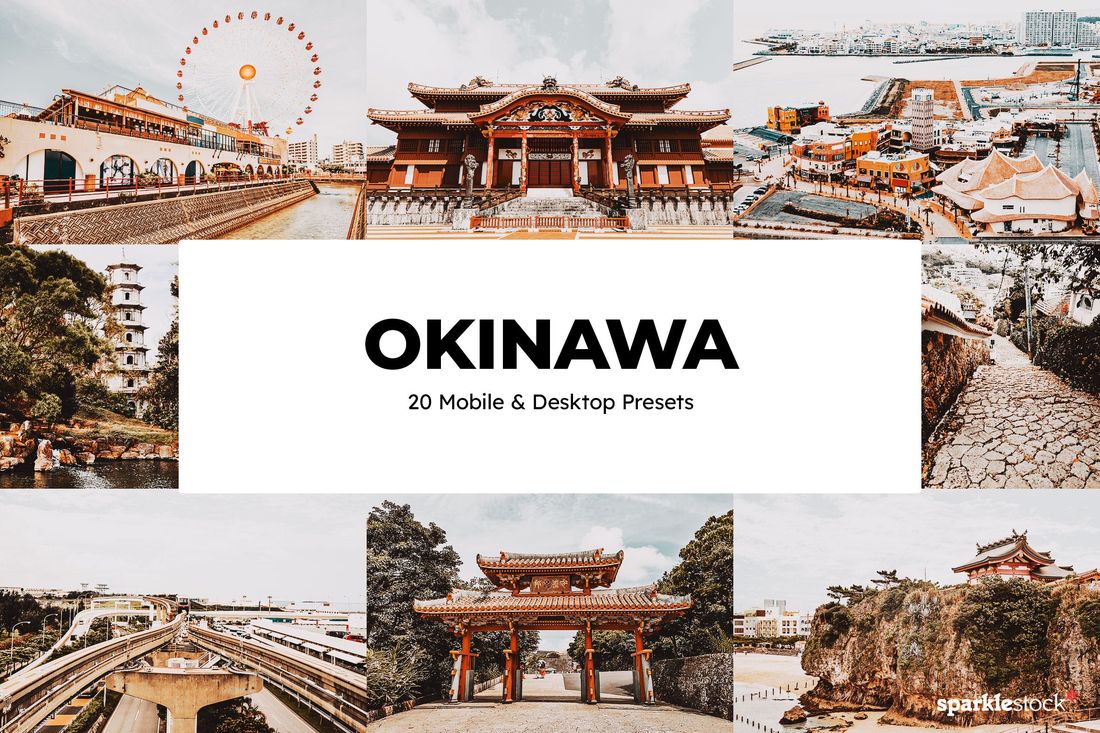 20款 Okinawa Lightroom Presets and LUTs