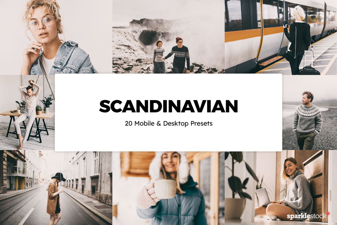 20款 Scandinavian Lightroom Presets & LUTs