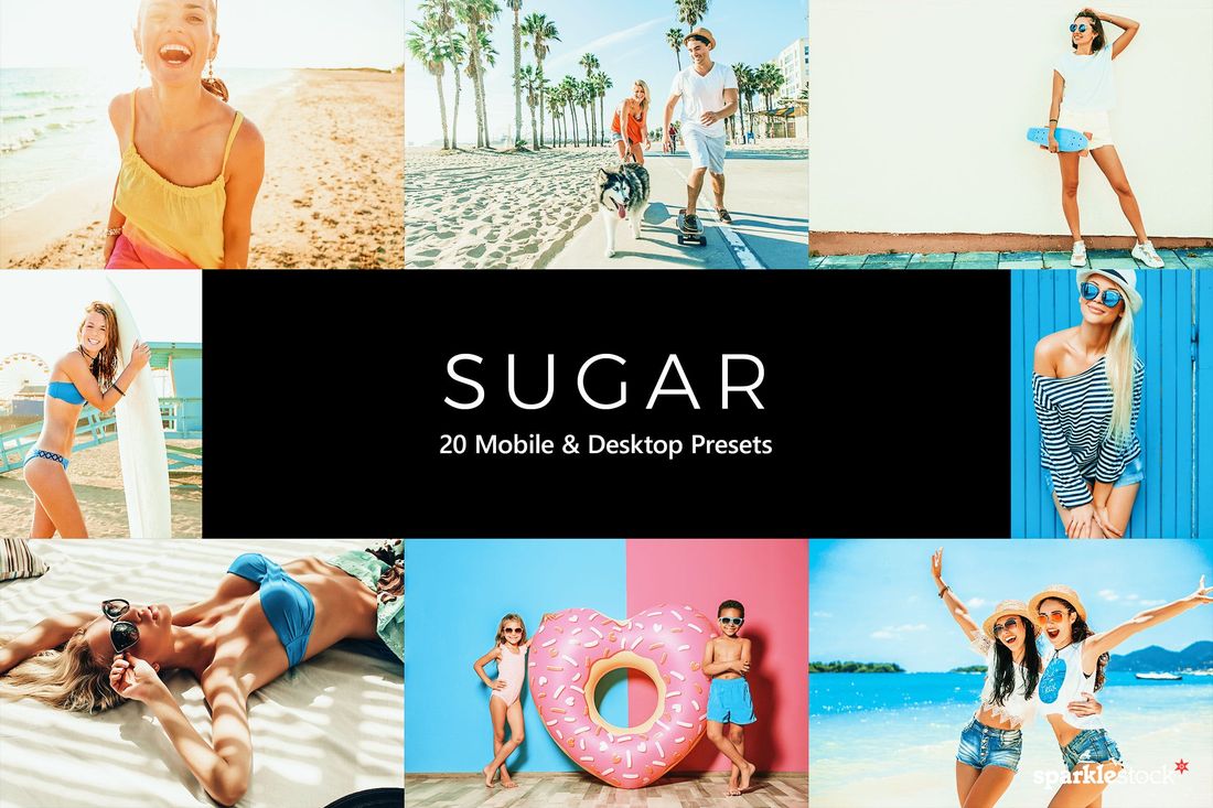 20款 Sugar Lightroom Presets & LUTs