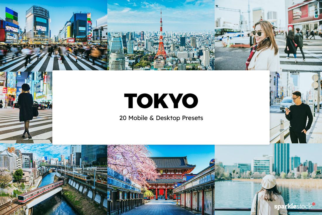 20款 Tokyo Lightroom Presets & LUTs