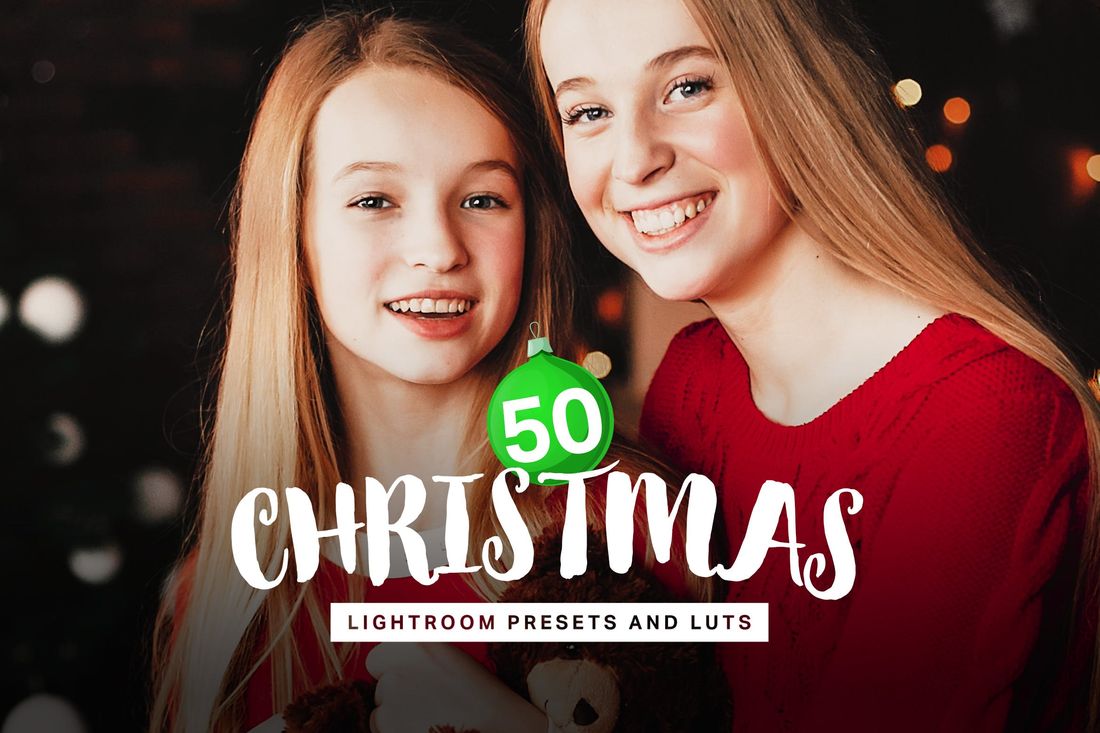 50款 Christmas Lightroom Presets LUTs