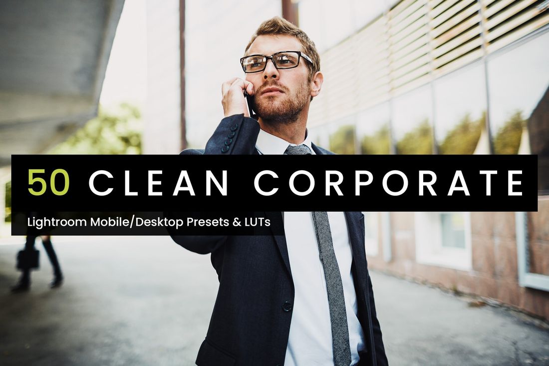 50款 Clean Corporate Lightroom Presets