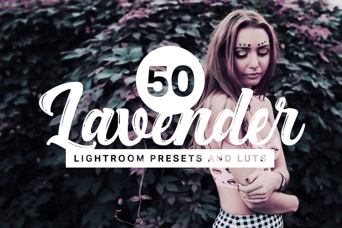 50款 Lavender Lightroom Presets and LUTs