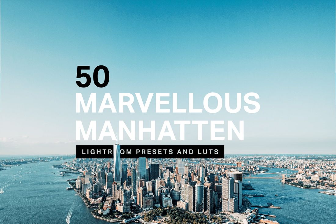 50款 Manhattan Lightroom Presets LUTs