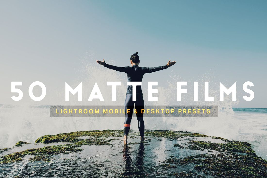 50款 Matte Film Lightroom Presets LUTs