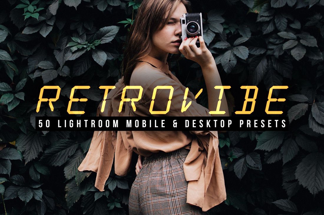 50款 Retrovibe Lightroom Presets and LUTs