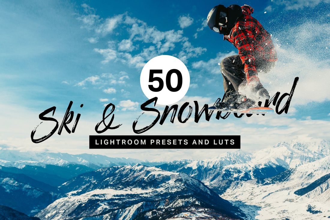 50款 Ski & Snowboard Lightroom Presets