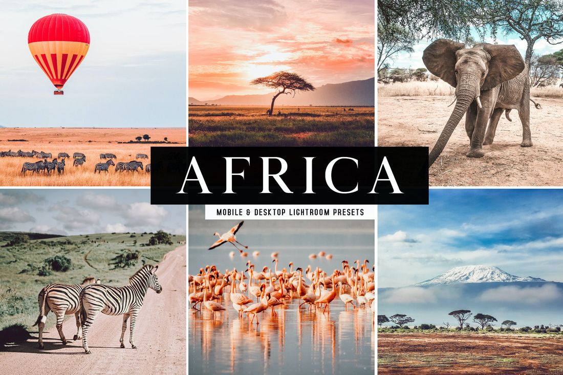 Africa Mobile & Desktop Lightroom Presets