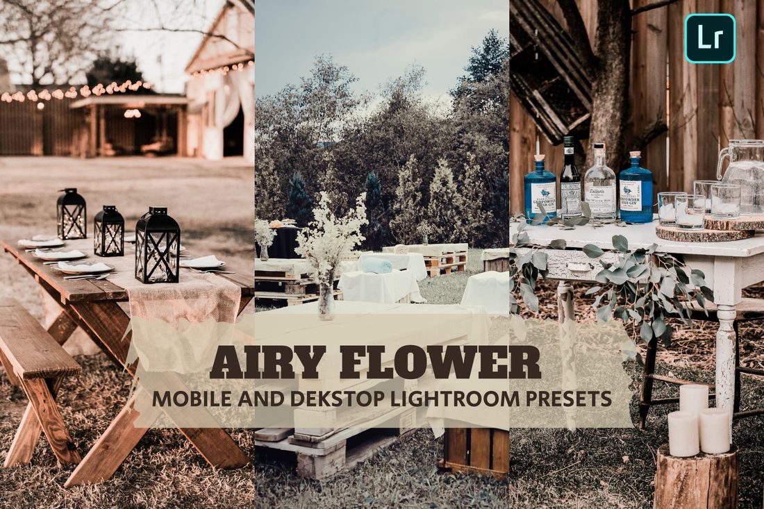 Airy Flower Lightroom Presets Dekstop and Mobile