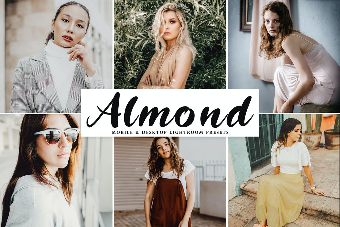 Almond Mobile & Desktop Lightroom Presets