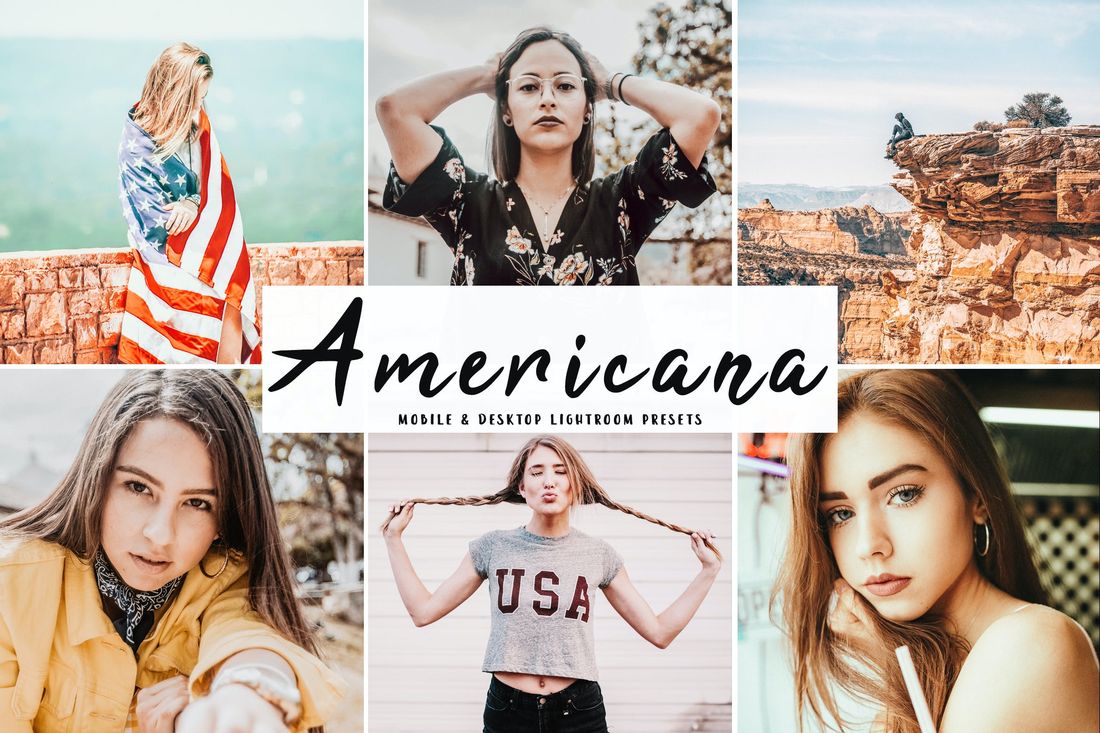 Americana Mobile & Desktop Lightroom Presets