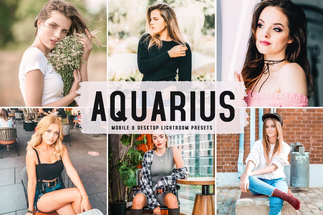 Aquarius Mobile & Desktop Lightroom Presets